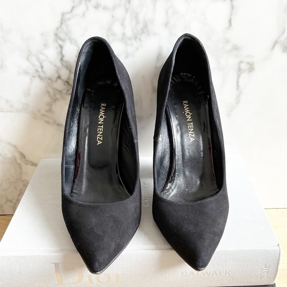 Ramon Tenza Suede Heels - Picture 4 of 11